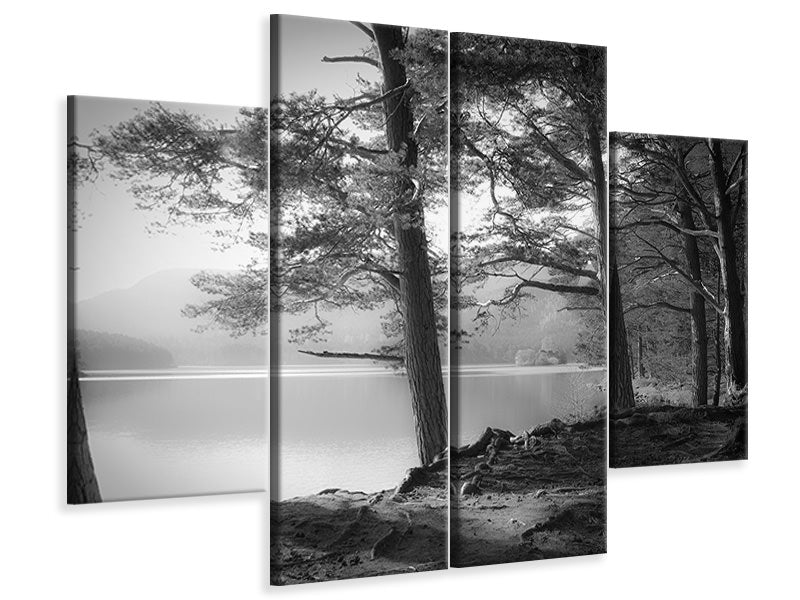 4-piece-canvas-print-loch-an-eilein