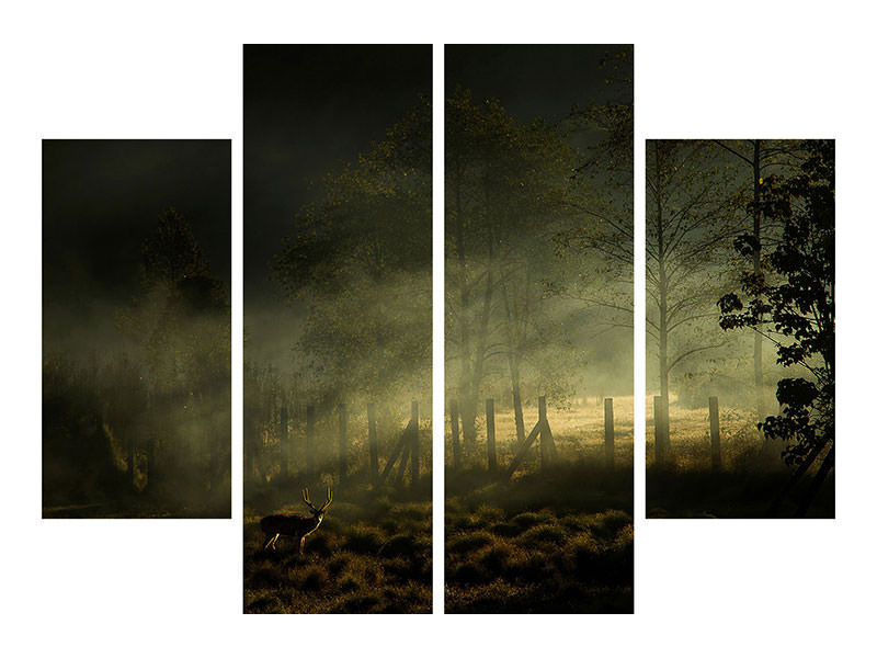 4-piece-canvas-print-misty-morning-ii