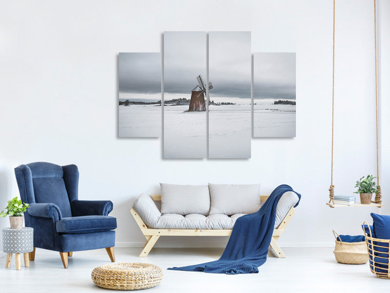 4-piece-canvas-print-moody-windmill