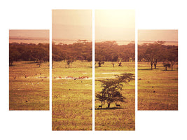 4-piece-canvas-print-picturesque-africa