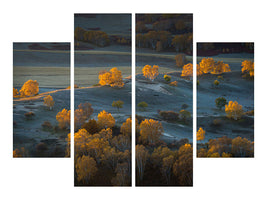 4-piece-canvas-print-prairie-light