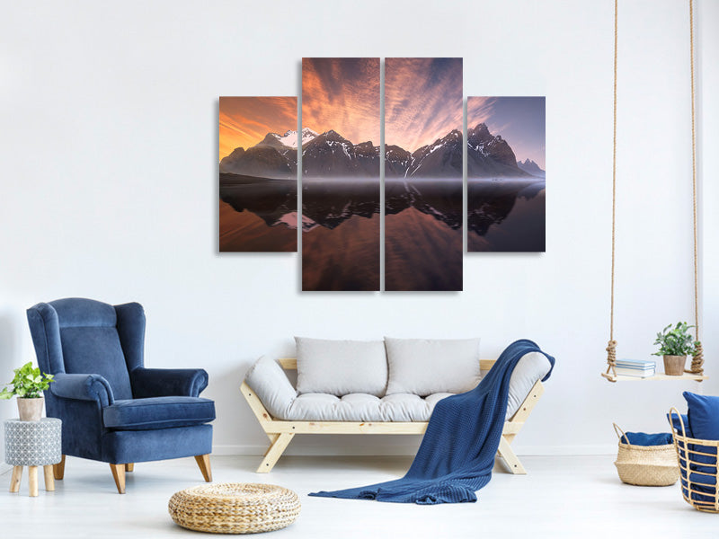 4-piece-canvas-print-reflection-a