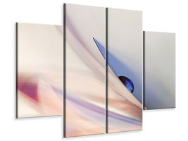 4-piece-canvas-print-the-blue-drop-ii