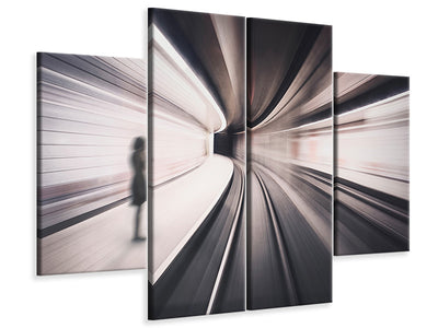 4-piece-canvas-print-the-girl-of-the-metro-station