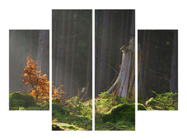 4-piece-canvas-print-the-magic-in-the-forest