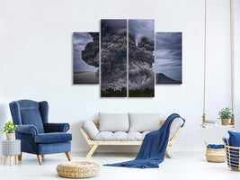 4-piece-canvas-print-the-volcano-ash