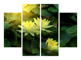 4-piece-canvas-print-wild-lotus