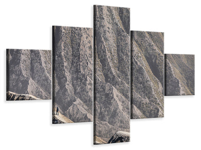 5-piece-canvas-print-alone-in-the-rim