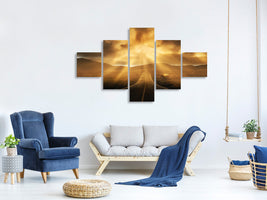 5-piece-canvas-print-mystical-street