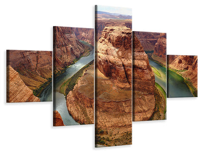 5-piece-canvas-print-view-of-the-grand-canyon