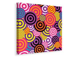 canvas-print-colorful-retro-circles