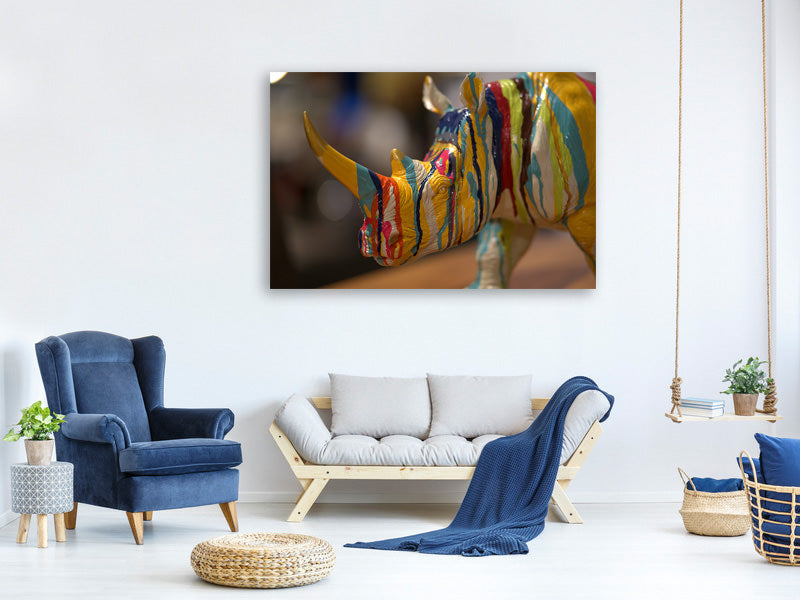 canvas-print-colorful-rino