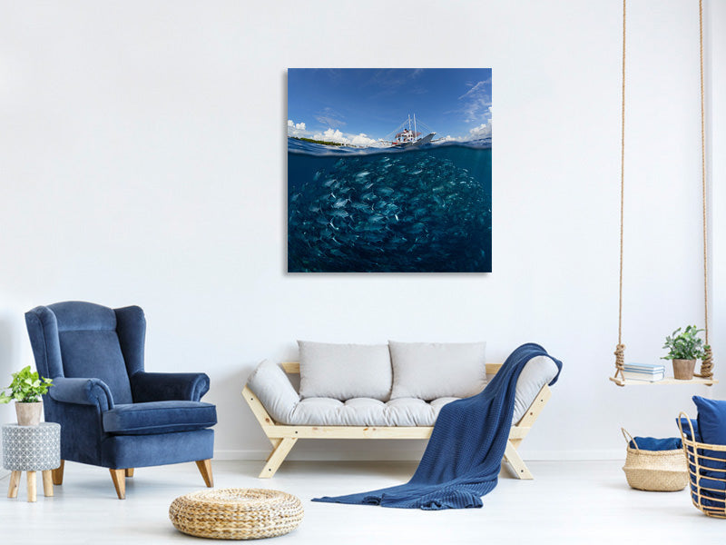 canvas-print-go-diving