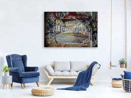 canvas-print-graffiti-in-old-warehouse