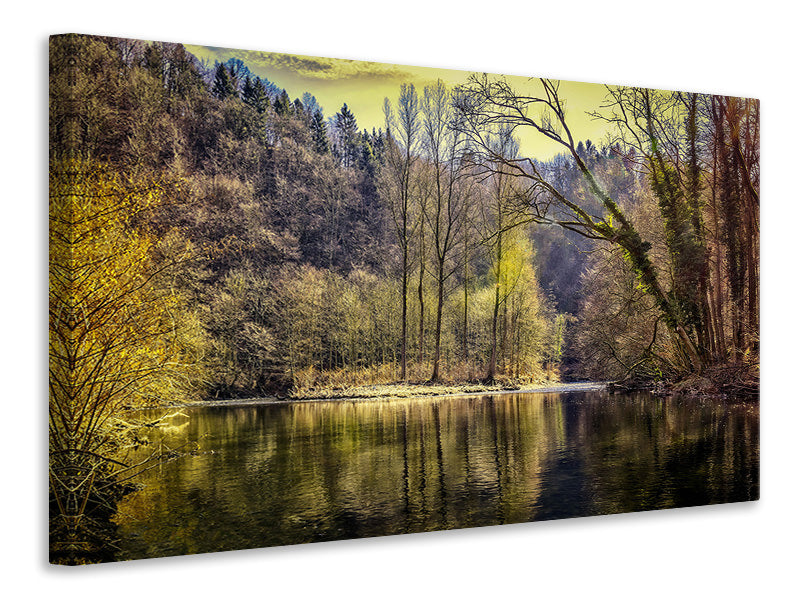 canvas-print-lake-in-the-forest