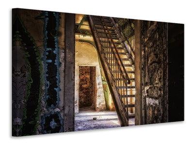canvas-print-old-stairs