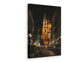 canvas-print-prague-at-night-ii