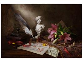 canvas-print-still-life-with-lily-and-bust