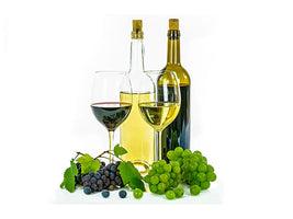 canvas-print-white-wine-and-red-wine