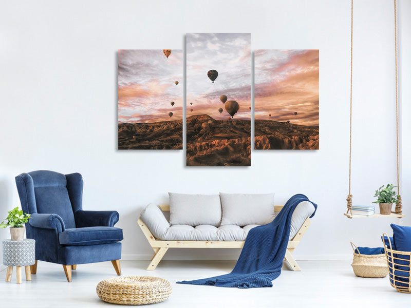 modern-3-piece-canvas-print-cappodocia-hot-air-balloon