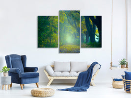 modern-3-piece-canvas-print-green-forest