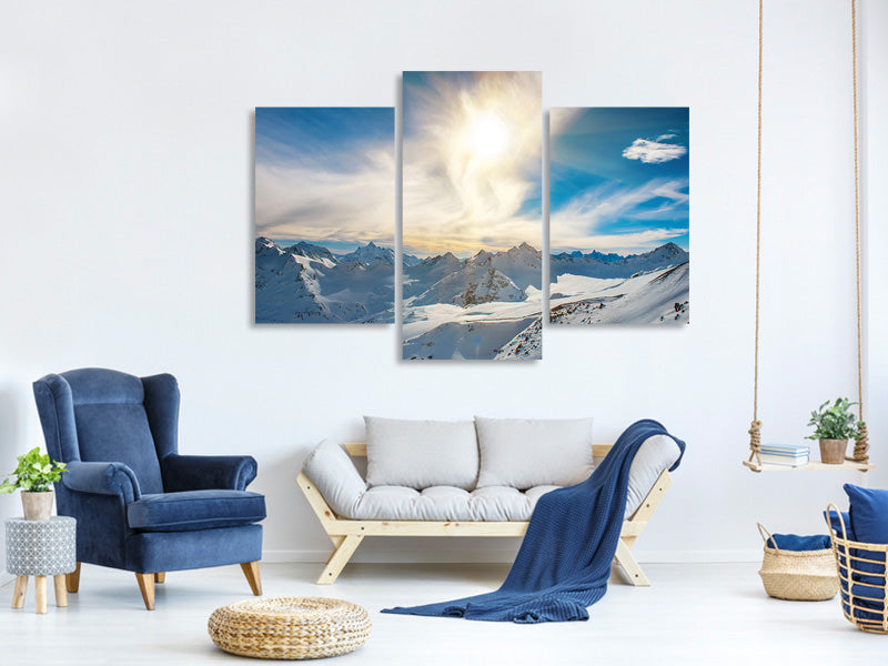 modern-3-piece-canvas-print-over-the-snowy-peaks