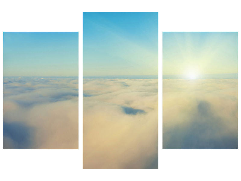 modern-3-piece-canvas-print-photo-wallaper-dawn-above-the-clouds