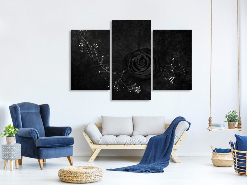 modern-3-piece-canvas-print-rose-noire