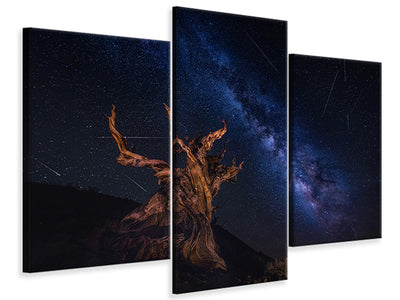 modern-3-piece-canvas-print-shooting-stars-night