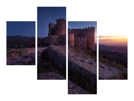 modern-4-piece-canvas-print-aunqueospese-castle