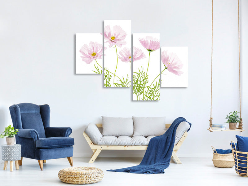 modern-4-piece-canvas-print-cosmos-cupcake