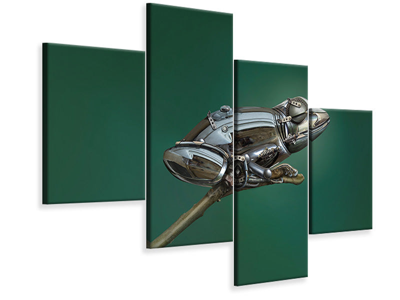 modern-4-piece-canvas-print-frog