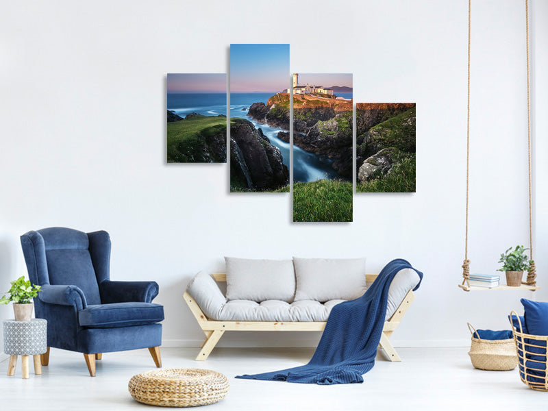 modern-4-piece-canvas-print-ireland-fanad-head-lighthouse