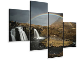 modern-4-piece-canvas-print-kirkjufell-iceland