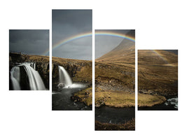 modern-4-piece-canvas-print-kirkjufell-iceland
