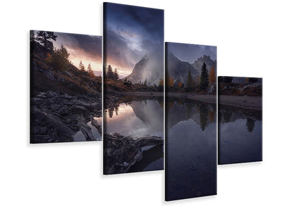 modern-4-piece-canvas-print-lifting-the-veil