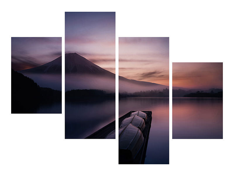 modern-4-piece-canvas-print-mystic-fuji