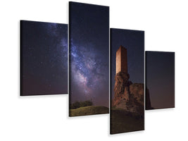 modern-4-piece-canvas-print-night-at-tower-of-joy