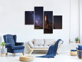 modern-4-piece-canvas-print-night-at-tower-of-joy