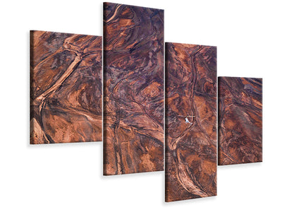 modern-4-piece-canvas-print-palette-in-heaven