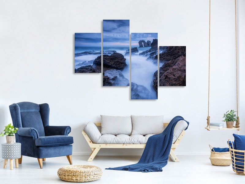modern-4-piece-canvas-print-rocky-blue