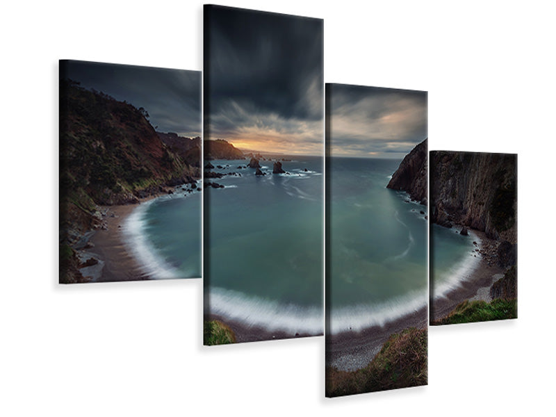 modern-4-piece-canvas-print-silencio-storm