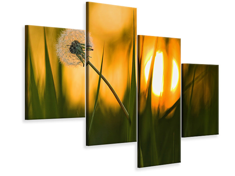 modern-4-piece-canvas-print-sunbathing