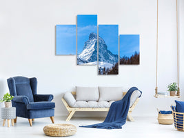 modern-4-piece-canvas-print-the-majestic-matterhorn