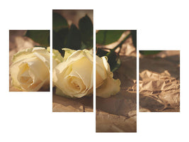 modern-4-piece-canvas-print-the-purity-of-the-roses