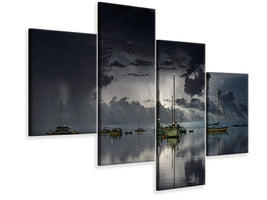 modern-4-piece-canvas-print-tropical-storm-ii