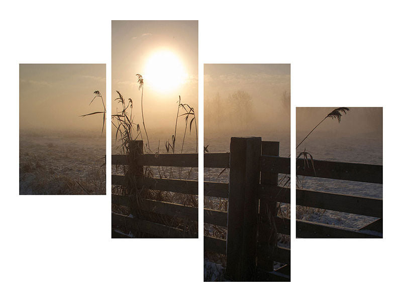 modern-4-piece-canvas-print-winter-mood