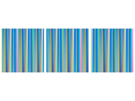 panoramic-3-piece-canvas-print-colored-stripes