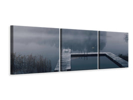 panoramic-3-piece-canvas-print-dark-reflections