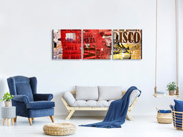 panoramic-3-piece-canvas-print-music-text-in-grunge-style